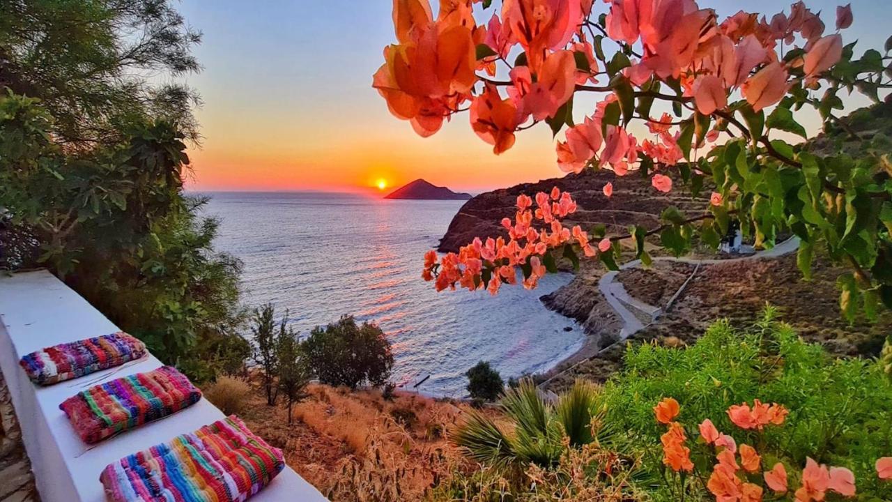 Ivi Beach Front Villa, Leros Vromolithos 외부 사진
