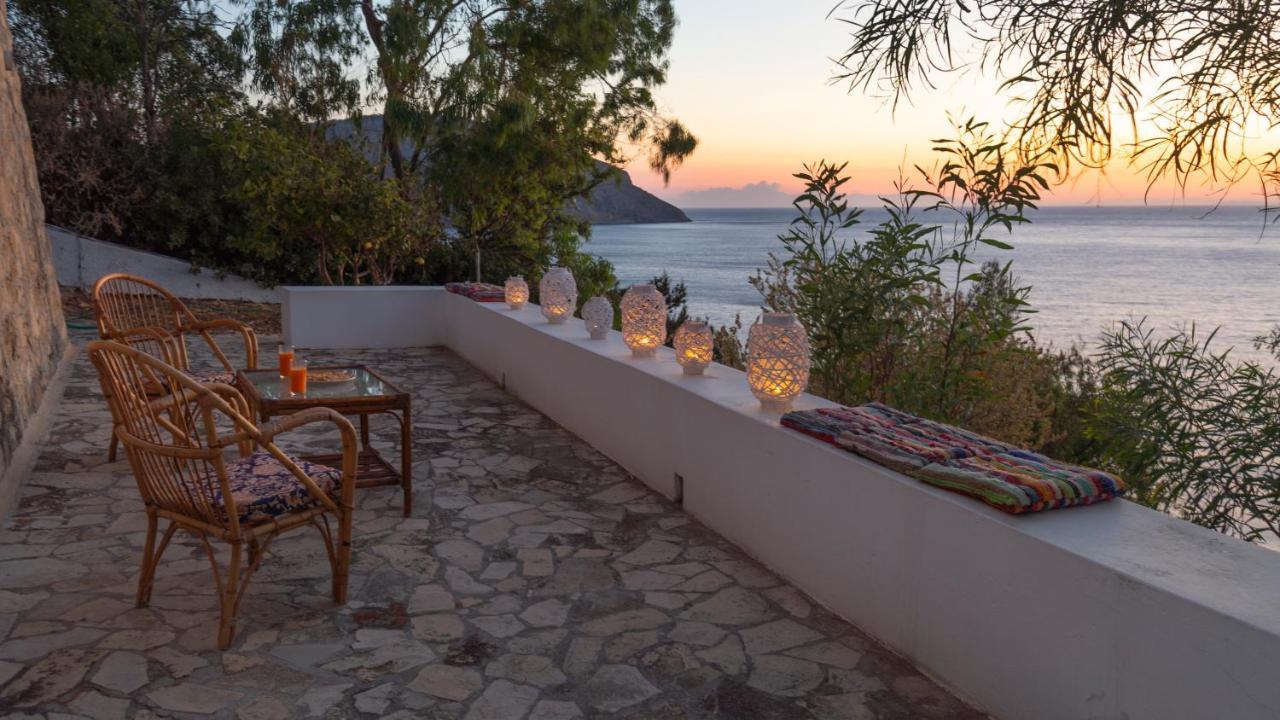 Ivi Beach Front Villa, Leros Vromolithos 외부 사진