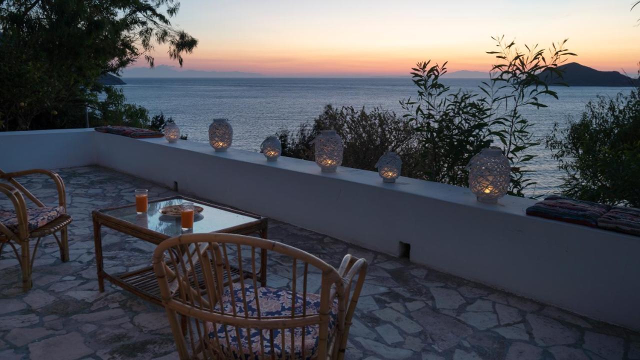 Ivi Beach Front Villa, Leros Vromolithos 외부 사진
