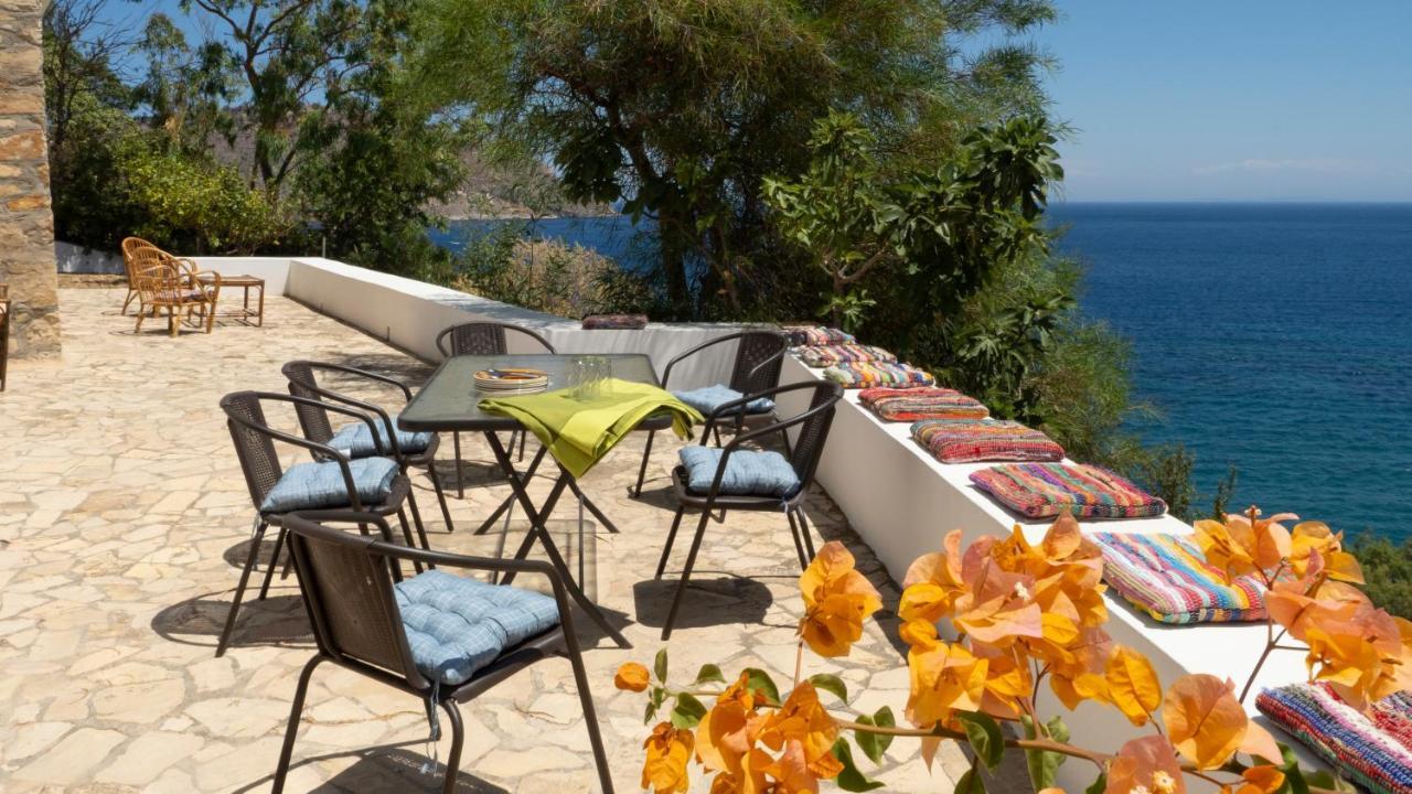Ivi Beach Front Villa, Leros Vromolithos 외부 사진